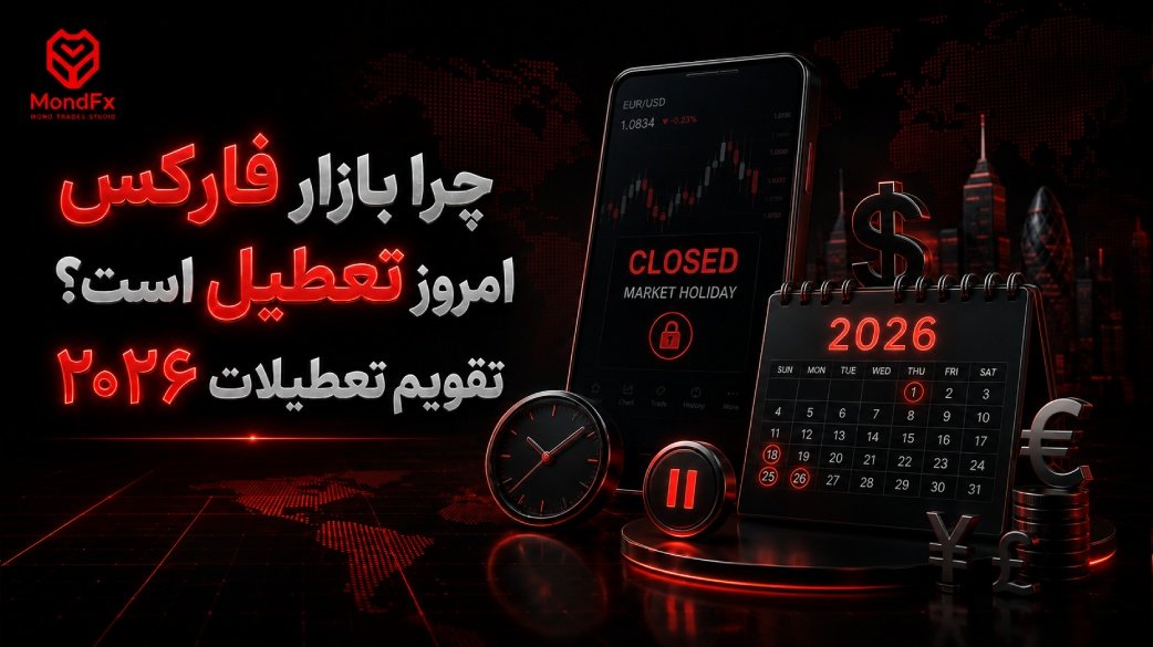 چرا بازار فارکس امروز تعطیل است؟ + تقویم تعطیلات ۲۰۲۶