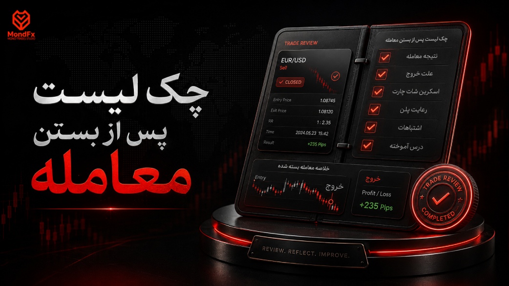 چک لیست پس از بستن معامله