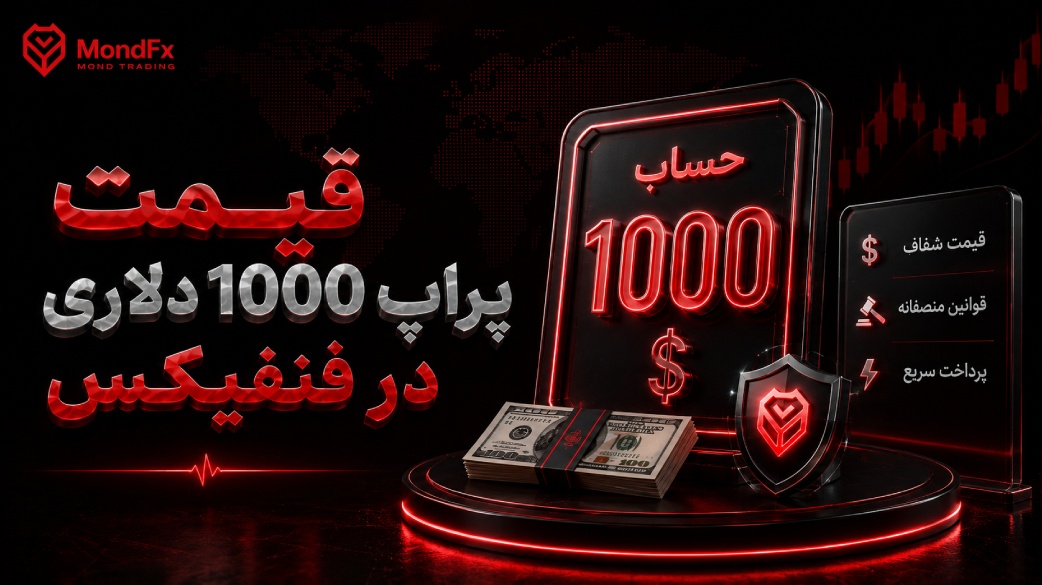 قیمت پراپ ۱۰۰۰ دلاری در فنفیکس