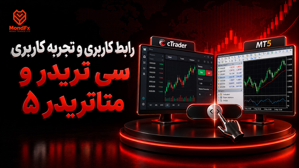 رابط کاربری و تجربه کاربری سی تریدر و متاتریدر ۵