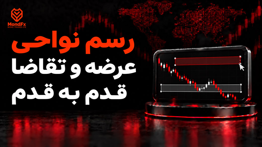 رسم نواحی عرضه و تقاضا قدم به قدم