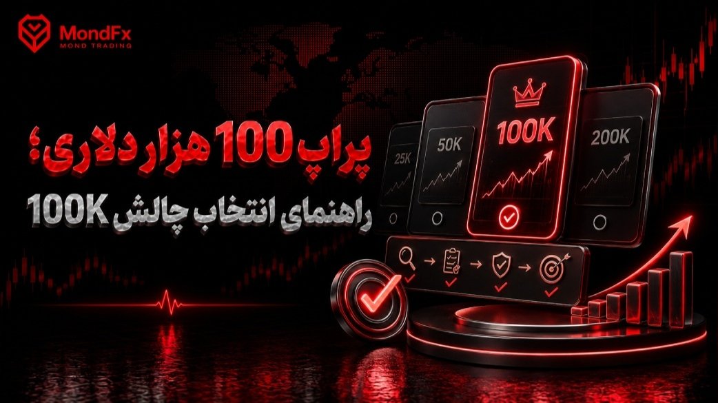 پراپ 100 هزار دلاری؛ راهنمای انتخاب چالش 100K (آپدیت 2026)