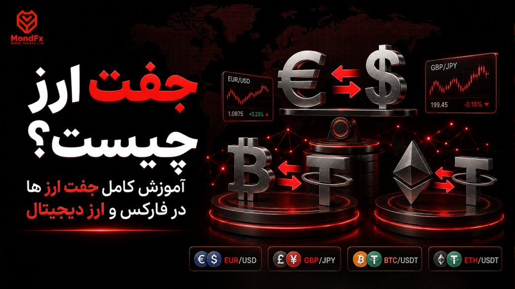 جفت ارز چیست؟ آموزش کامل جفت ارز ها در فارکس