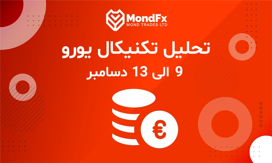 تحلیل تکنیکال یورو، 9 الی 13 دسامبر